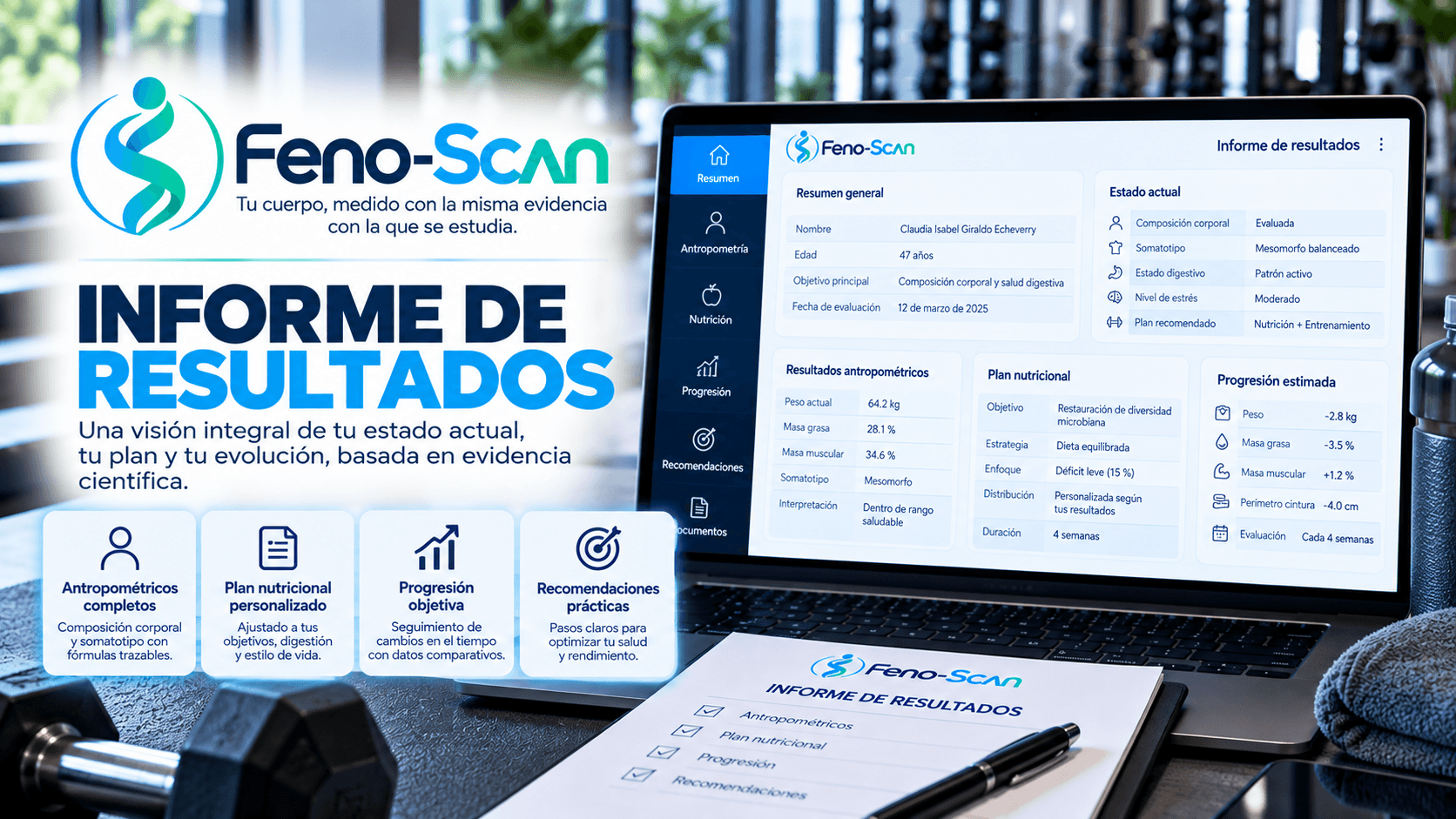 Progresión e informe