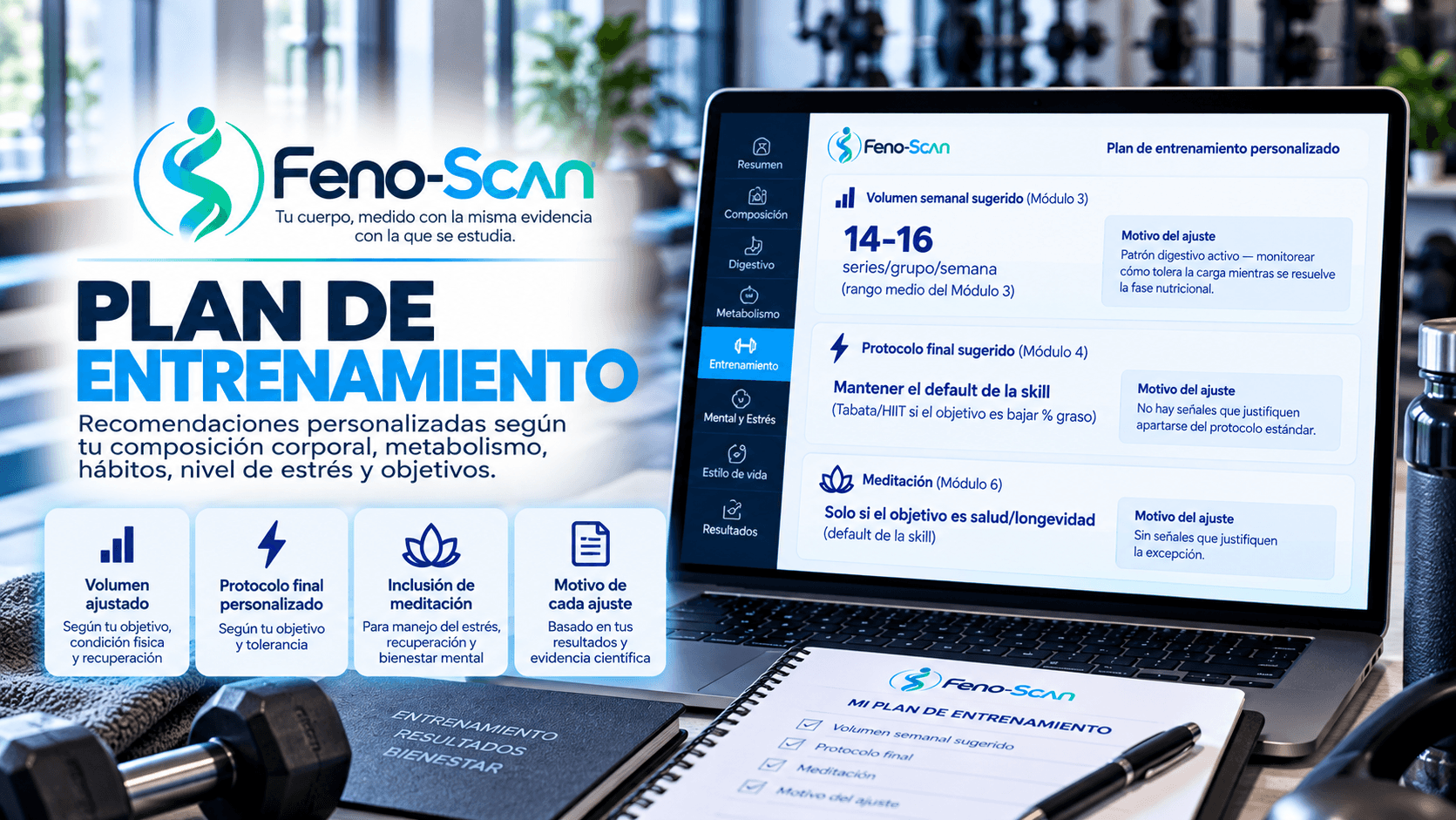 Ajustes de entrenamiento